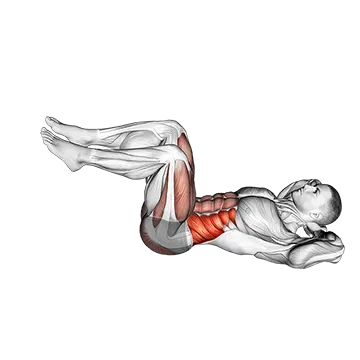 Bicycle Crunches — movement demonstration